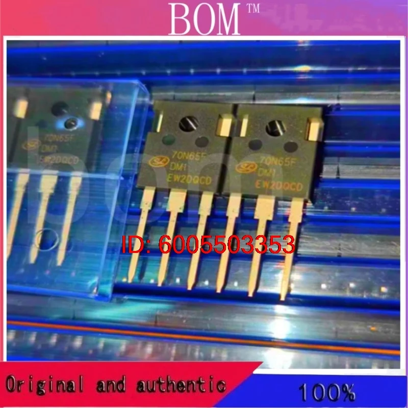 10PCS SGT70N65FDM1 70N65F TO-247 100% NEW