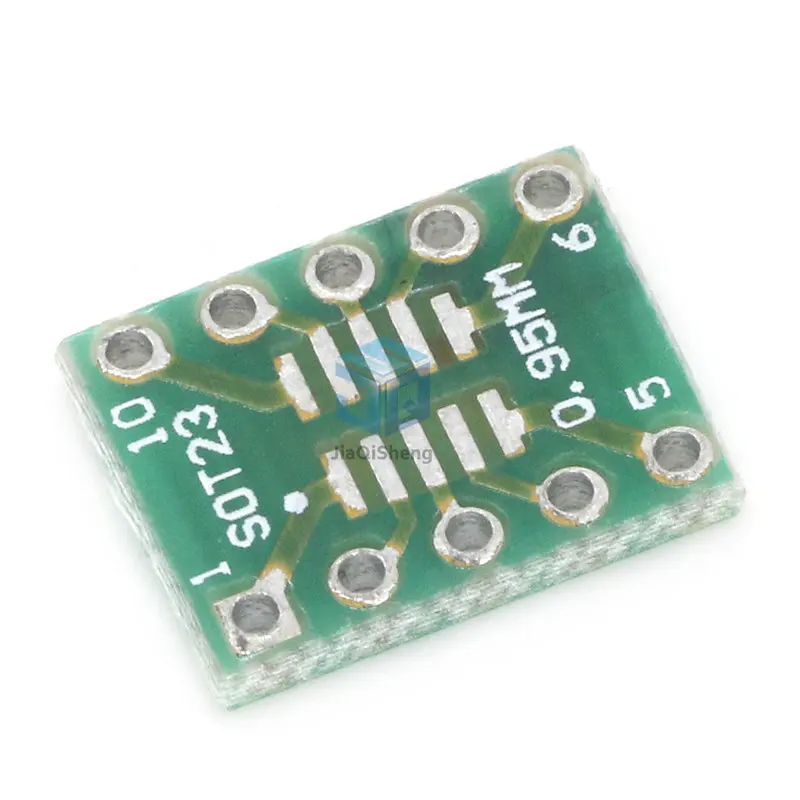 10 pz SOT23 MSOP10 a DIP Transfer Board DIP Pin Board Pitch Adapter