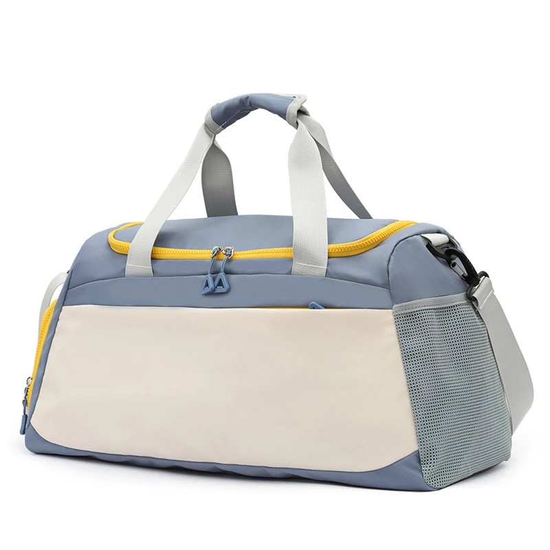 

Hot Sale Customized New Design Large Capacity Sports Yoga Travel Bag Portable Sports Bag with Shoes Compartmentary