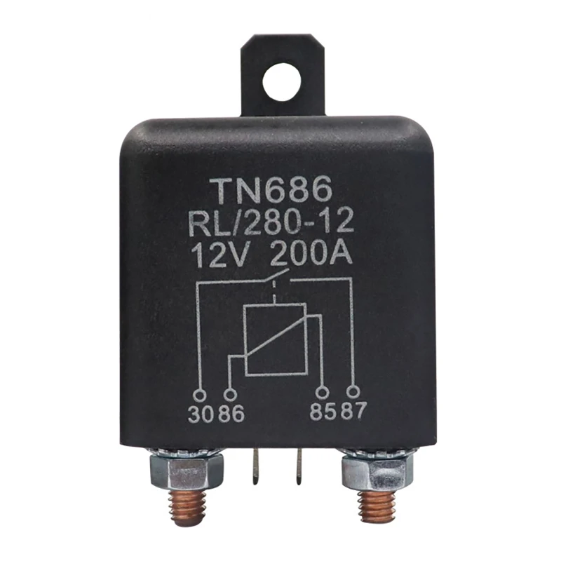 High Current Relay Starting relay 200A 100A 12V/24V Power Automotive Heavy Current Start relay Car relay