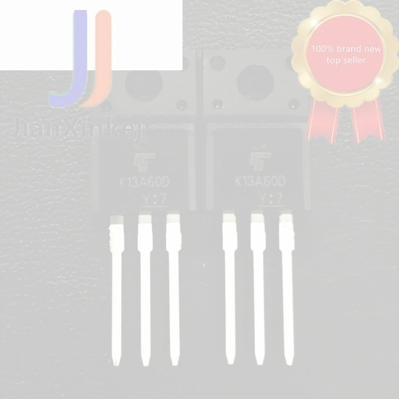 10pcs 100% orginal new K13A60D TK13A60D straight plug TO-220F N channel 600V 13A field effect MOS tube connection