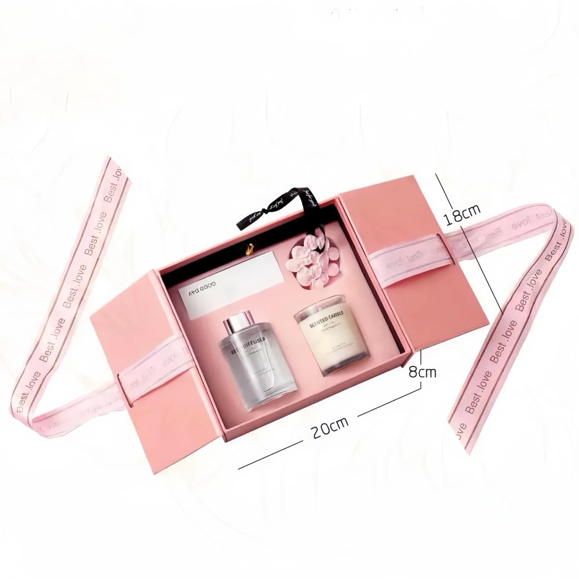 

Women Aromatherapy Gift Box Indoor Aroma Candle Set Valentine's Day Gift Home Decor Gift Home Handmade Smokeless Cup