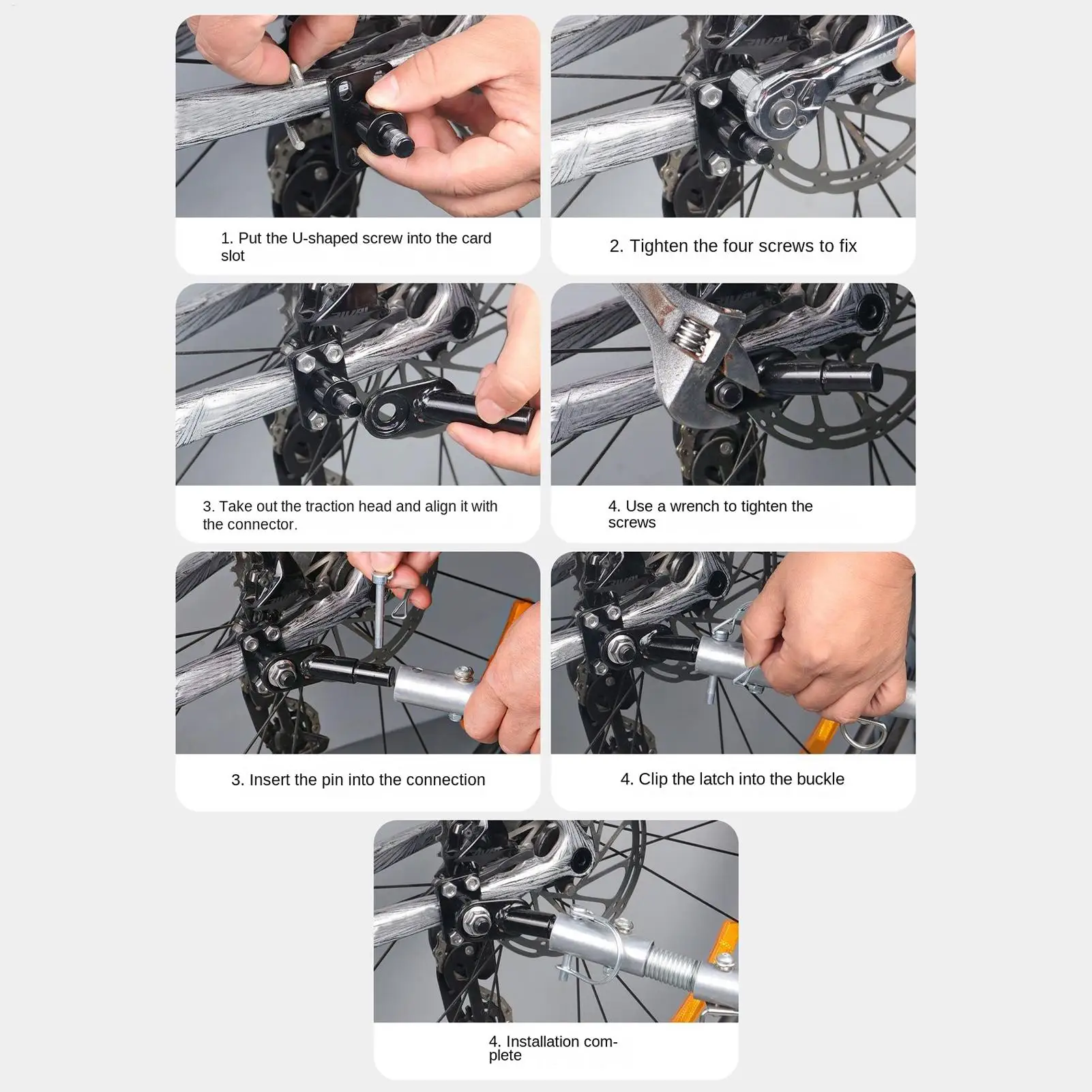 

Bike Hitch For Trailer Bicycle Towing Coupler Adapter Bike Trailer Coupler For Garage Outdoor Road Trip Camping Grocery Vacation