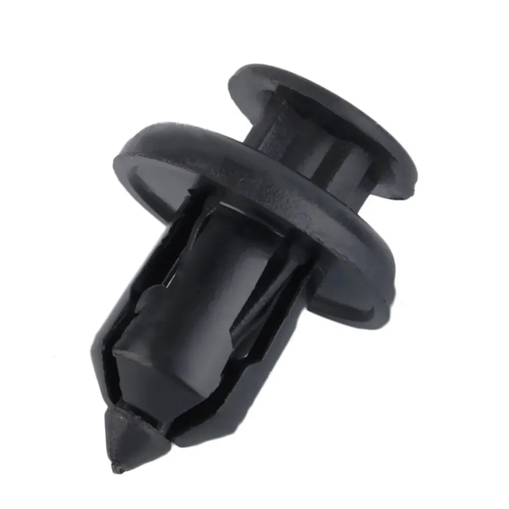 50 Pcs ABS Plastic Expansion Rivet Nut Buckle Clip Rivet Fastener Black Auto Parts Repair Tool Decoration Tool Car Accessories