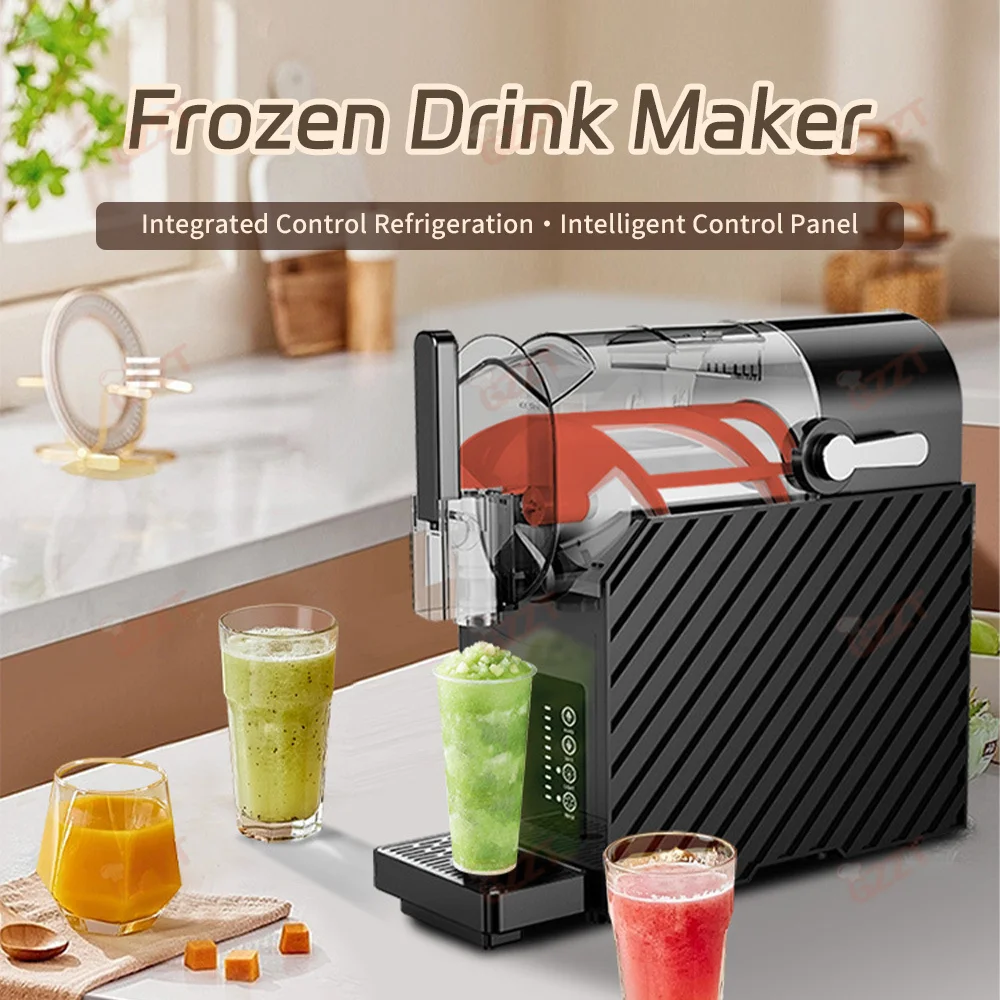 Smoothie Slash Margarita Slushie Machine Commercial Portable Soft Drink Making Machine 1.8L Snow Mud With Self-cleaning
