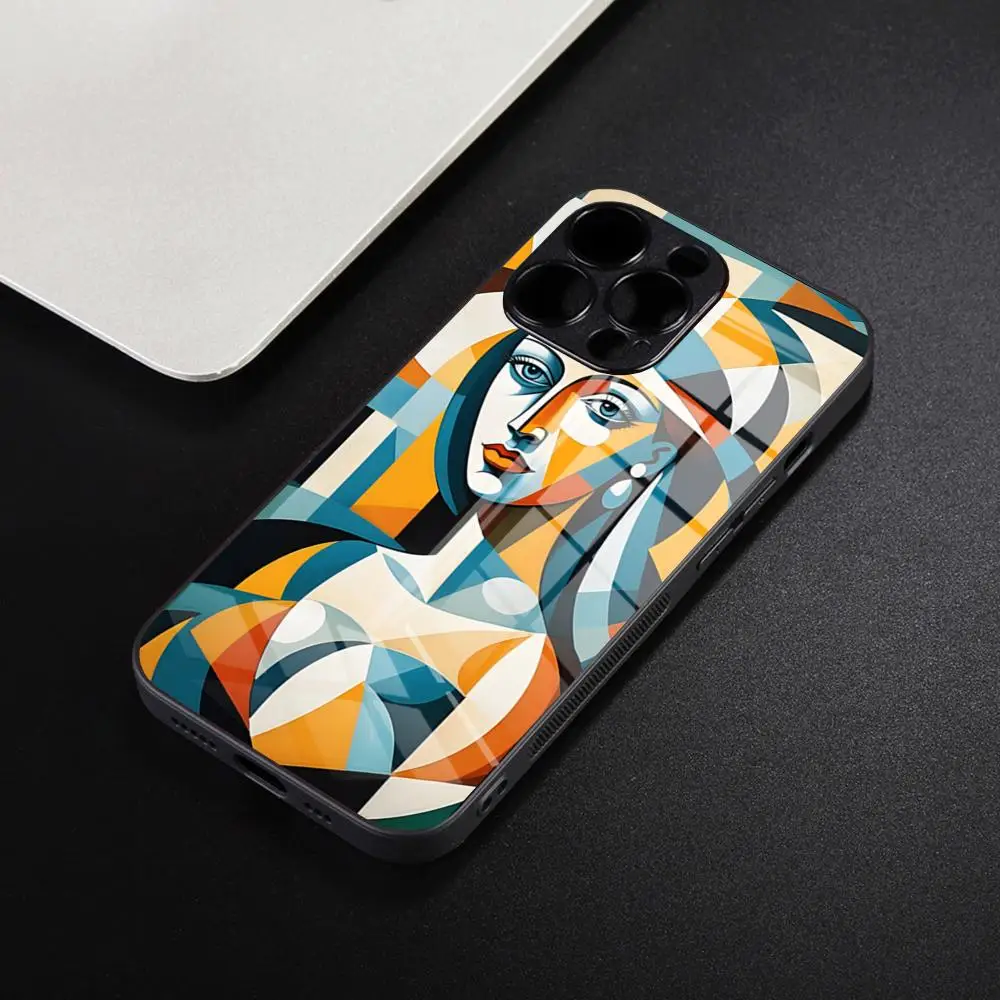 Picasso abstract Art Phone Case For IPhone 15 14 13 Pro Max 11 12 Mini Alex Mirror For Magsafe Wireless Charging Cover