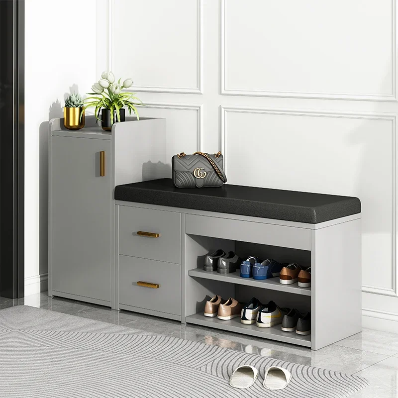 

Display Storage Ritating Shoe Rack Living Room Entryway Porte Chaussures Storage Bench Buty Furniture