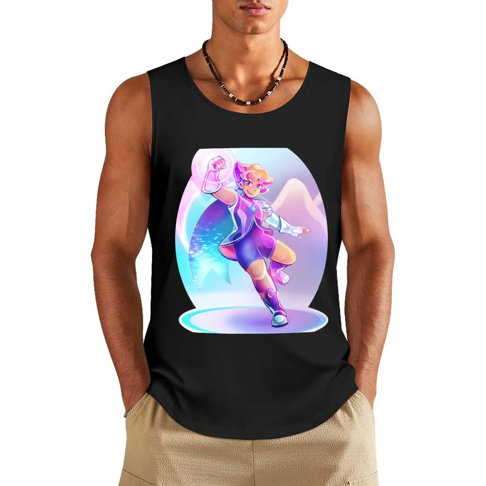 Glimmer Tank Top Gym wear Vests