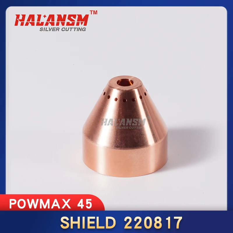 Buse de découpe plasma avec électrode 220842, 220818 powmax 45, bouclier 220941, 220817