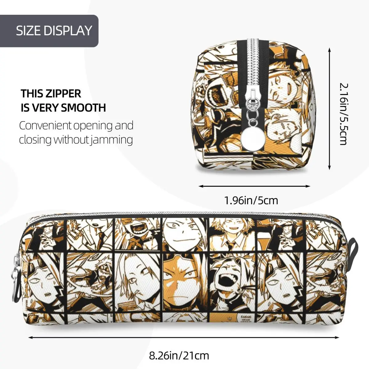 Пеналы для коллажей My Hero Academy, пеналы в стиле аниме, ручка для девочек и мальчиков, сумка, школьные принадлежности, подарочные аксессуары