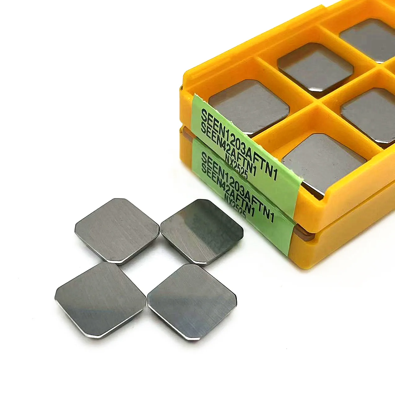 10pcs SEEN1203 NX2525 100% Original Blade Carbide Insert Cutter Tool Milling Cutter CNC Lathe Tools External Turning SEEN1203