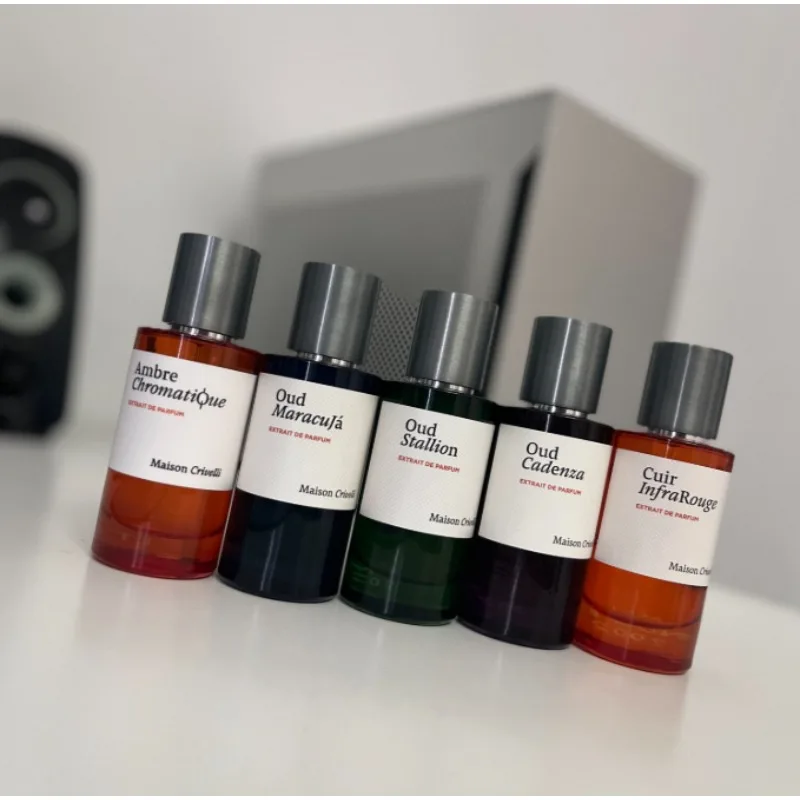 

Maison Crivelli Perfume Man Woody Oud Perfume Cologne for Man Refined Oriental Floral Aroma with 6 Scent Options 50ml/100ml