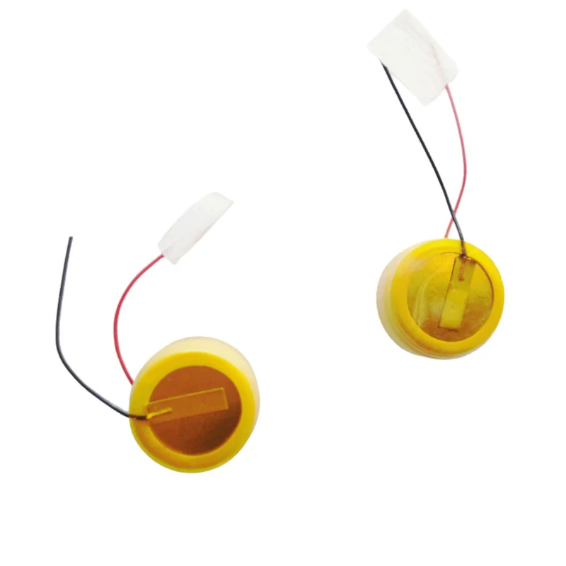 LIR1254 Lithium Battery With Line For Bluetooth Headset Mouse Welding Wire  3.7V 60mAh Rechargeable Coin Cell CP1254 Battery