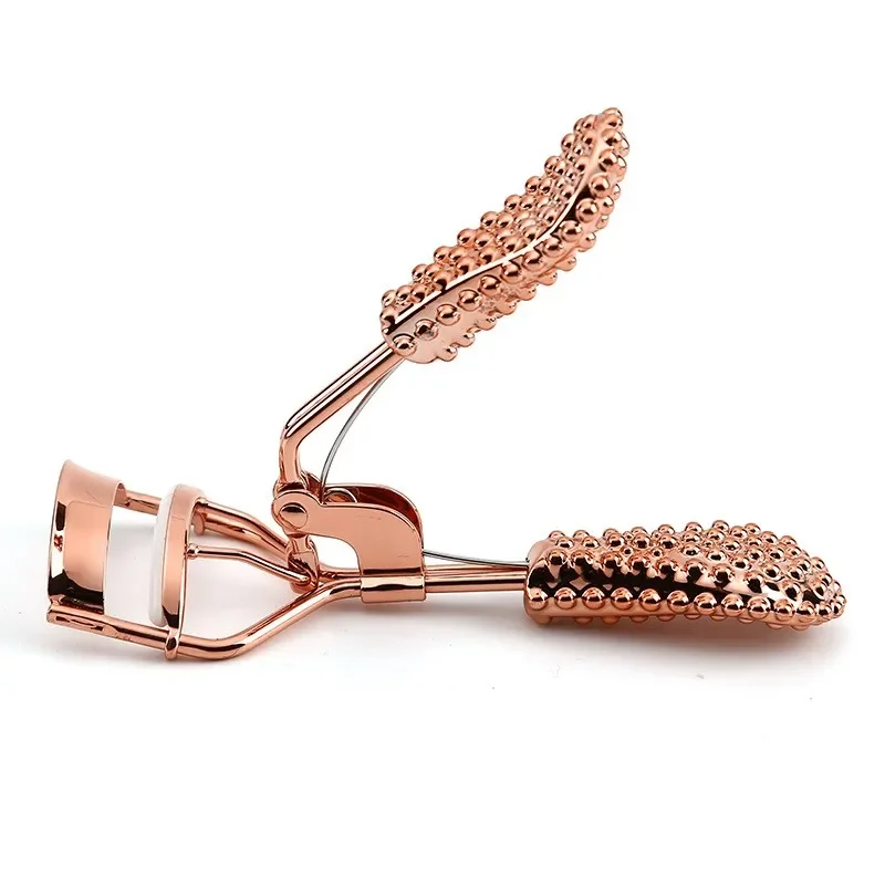 

NOQ 1PCS Rose Gold Eyelash Applicator Lash Tweezers Extensions Volume Eyelash Curler Beauty Eye Lash Tool