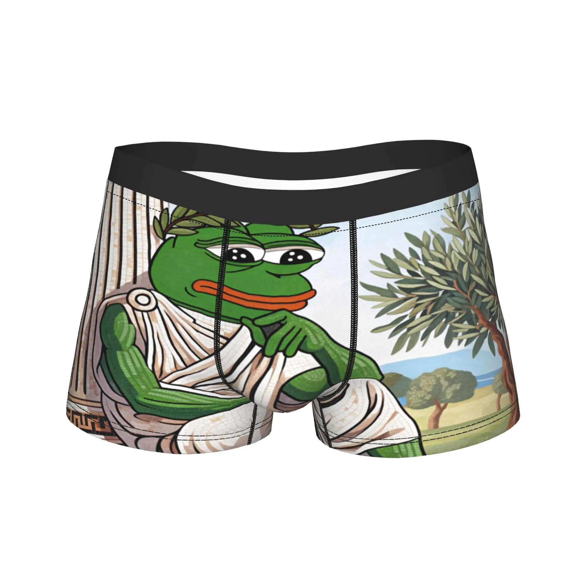 

Pepe the Frog Underwear Men's Shorts Briefs Comfortable Boxer Shorts High Quality Design Oversize Underpants