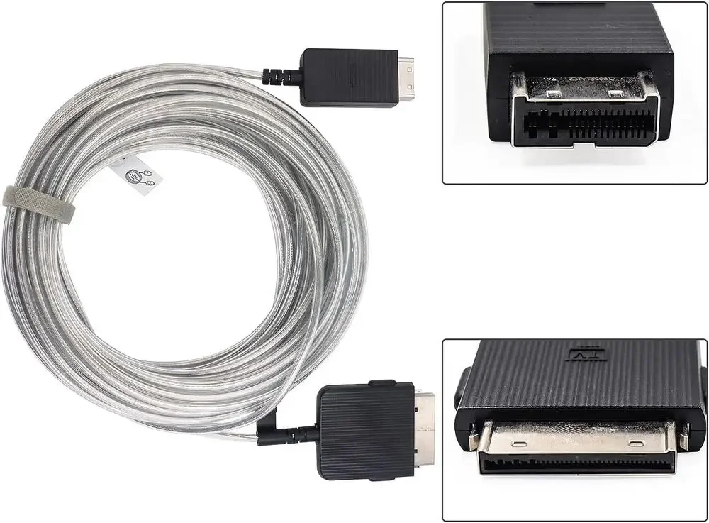 Brand NEW VG-SOCR15/ZA 49ft 15M BN39-02470A One Invisible Connection Video/Audio Cable for QN43LS03RAF QN49LS03RAF QN50LS03TAF