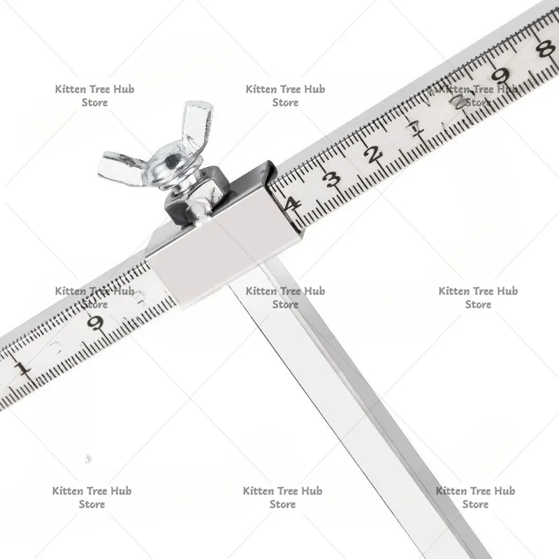 Car Sheet Metal Tools Accident Body Beam Repair Correction Inspection Stainless Steel Two-dimensional Measuring Tape
