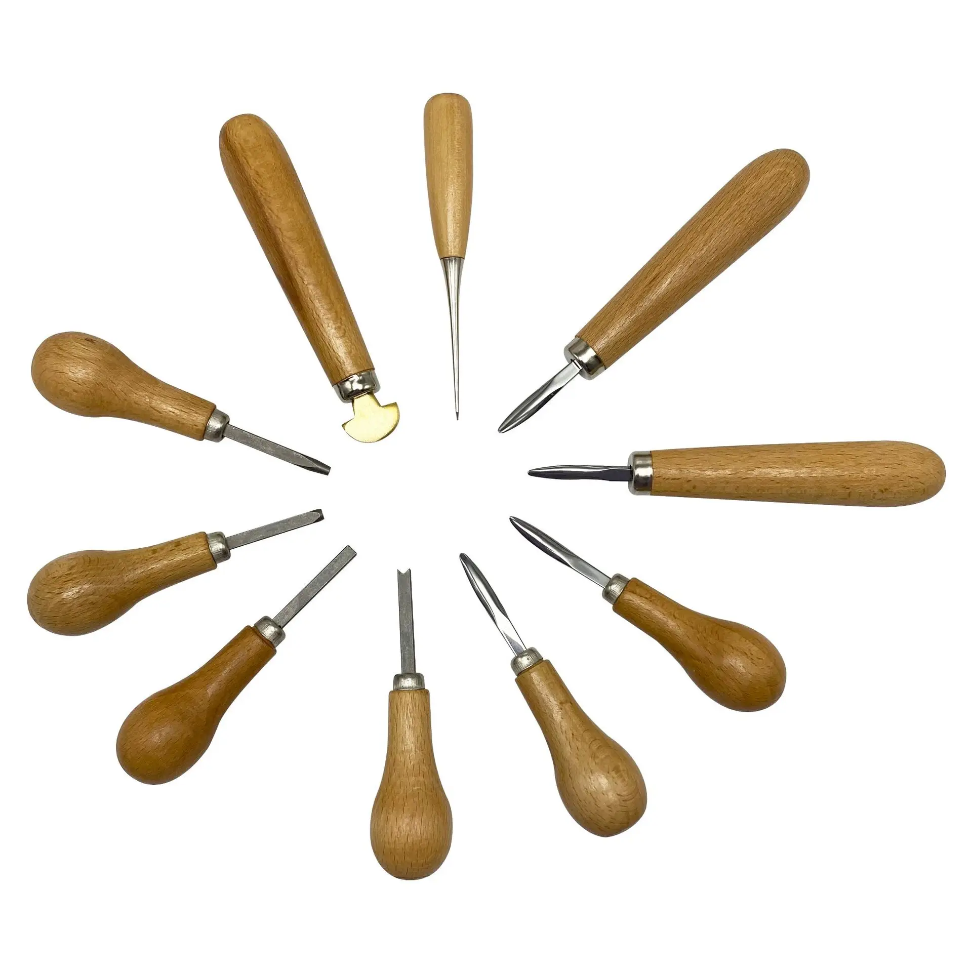 Jewelers Stone Setting Claw Bezel Prong Lifter Pusher Roller Burnisher Tools 10pcs/set