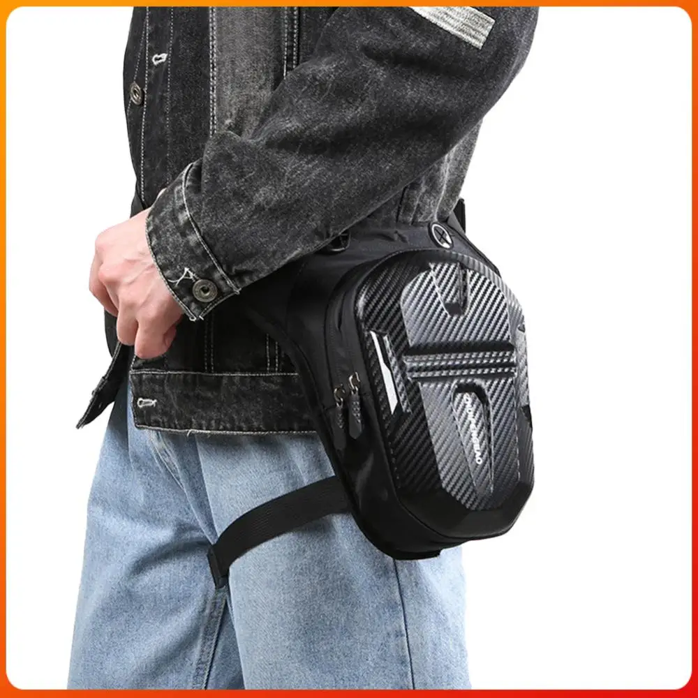 

Cycling Drop Leg Bag Zipper Closure Riding Thigh Pouch Lightweight Multi-Function Fanny Pack for Hiking Camping Sports