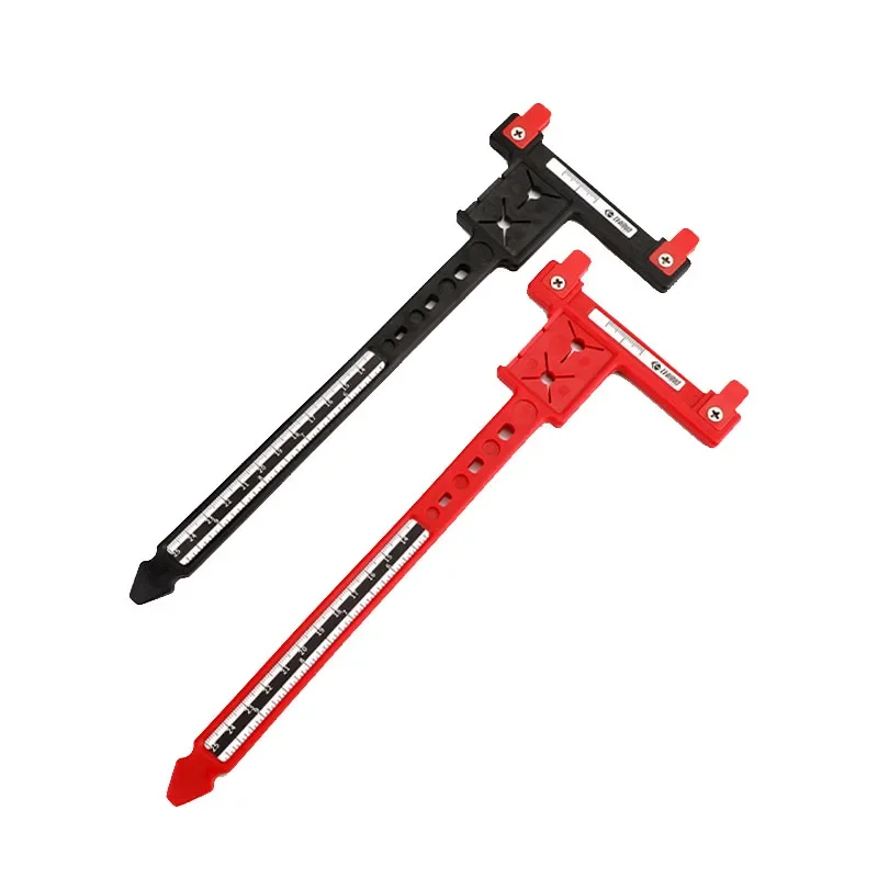Archery T-Shaped Square Ruler Adjustment Bowstring Measurement Tool Turning Hunting Shooting Bow Accessories