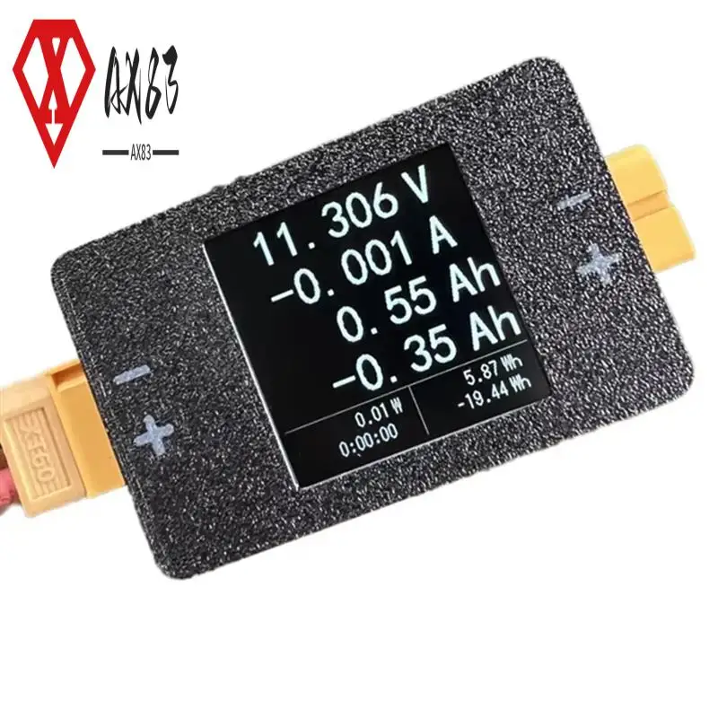 

AX83-Новый 25A 0-150V двунаправленный анализатор напряжения постоянного тока, тока, радиоуправляемого зарядного устройства, тестер для зарядки и разрядки, ваттметр