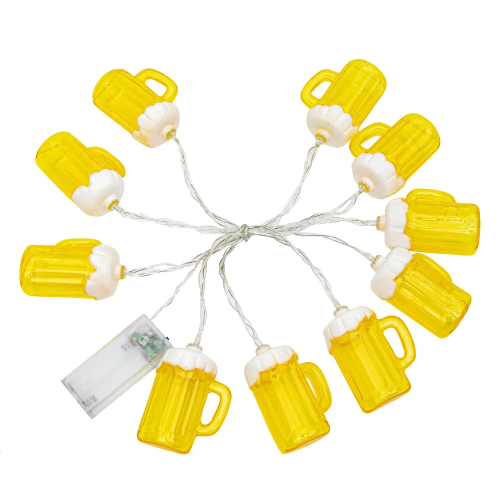 6M 40LEDS Party Bier Flasche Küche Dekoration Lichterketten Innen Zimmer Batterie USB Power Nacht Lichter Lichterkette 606 – Detail 11