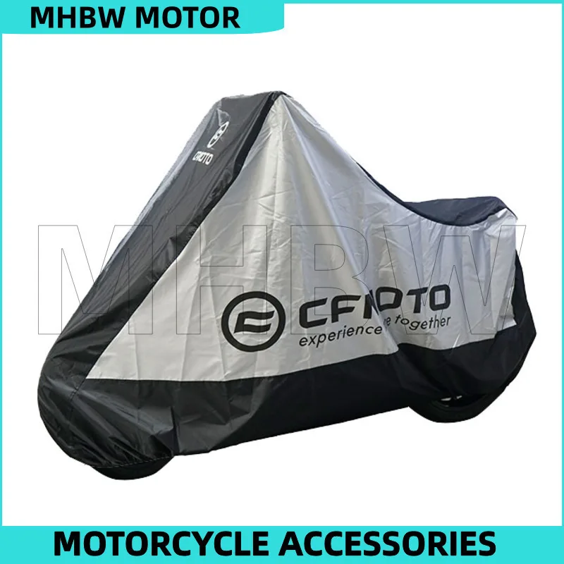 

Motorcycle Cover Coat Rainproof Sunscreen for Cfmoto 250nk 400nk 650nk 250clx 700clx