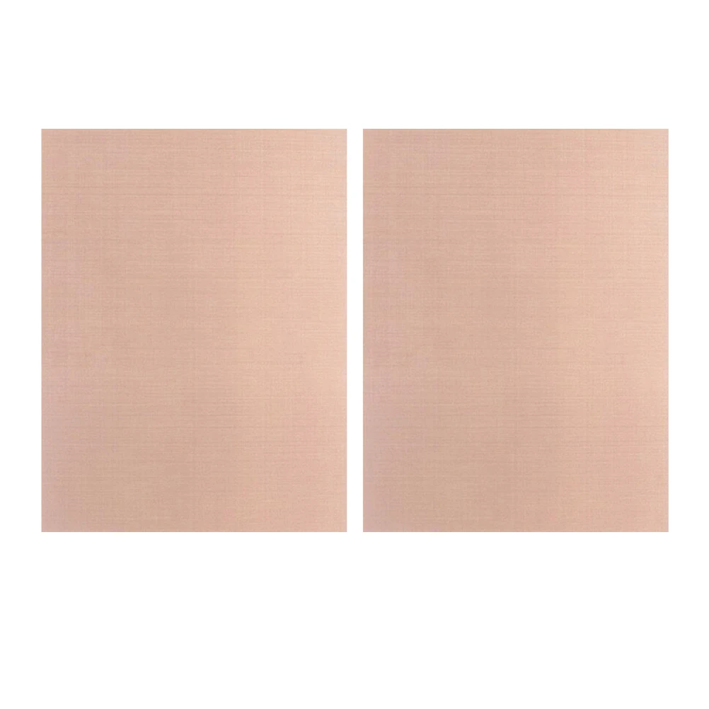 

2 Pcs Barbecue Mat Heat-proof Pad Non-Stick BBQ Grill Portable Outdoor Bakeware