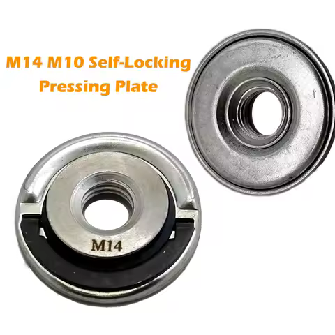 Quick Release Flange Nut M14 M10 Thread Angle Grinder Release Locking Nut Pressing Plate For Angle Grinder Clamping Flange