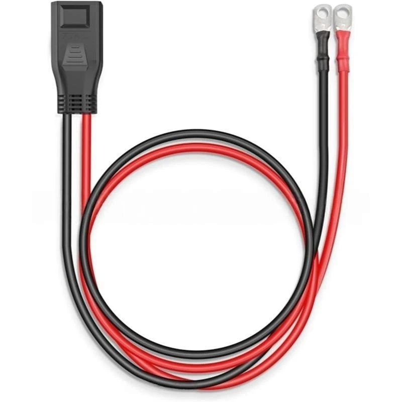 For Wattcyle 48V& Ecoflow Delta 2/3 Extension Adapter Cable- 2 Pieces 1M 50A 8AWG Battery Connection Cables