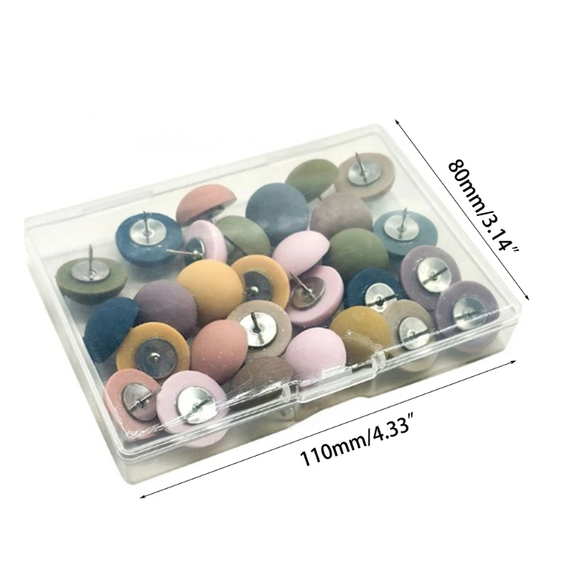 Pushpin Colorful Map Pin, Sewing Pins for Sewing Project DIY Jewelry Crafts