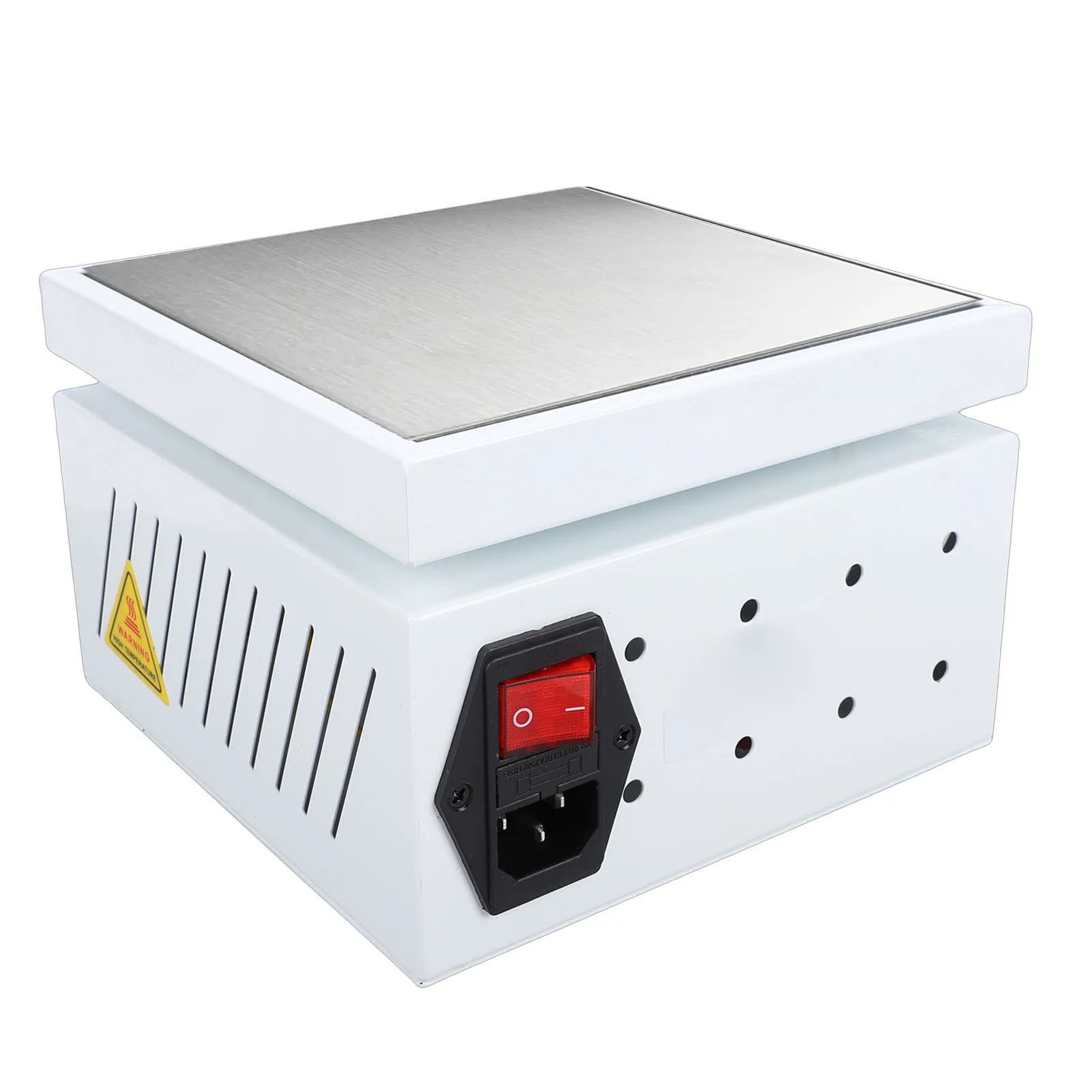 Soldering Hot Plate 500W LED Microcomputer Electric Preheat Soldering Station Welder Rework Heater Lab 150x150mm Plate