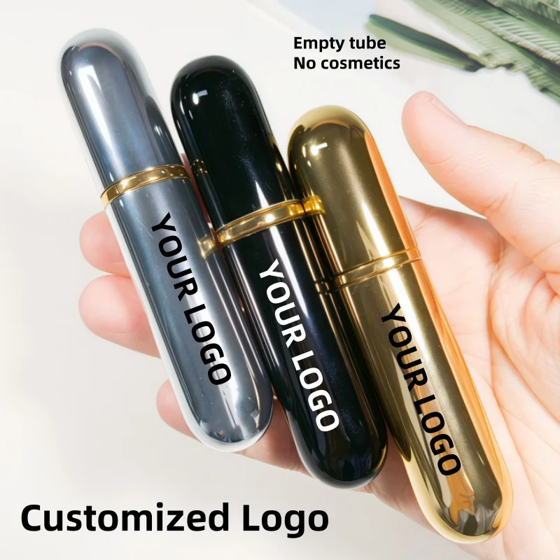 【Logo Custom】50Pcs Customized 5ml  Multi Colored Optional Nasal Suction Bottle and Matching Paper Box Beauty Packaging Materials