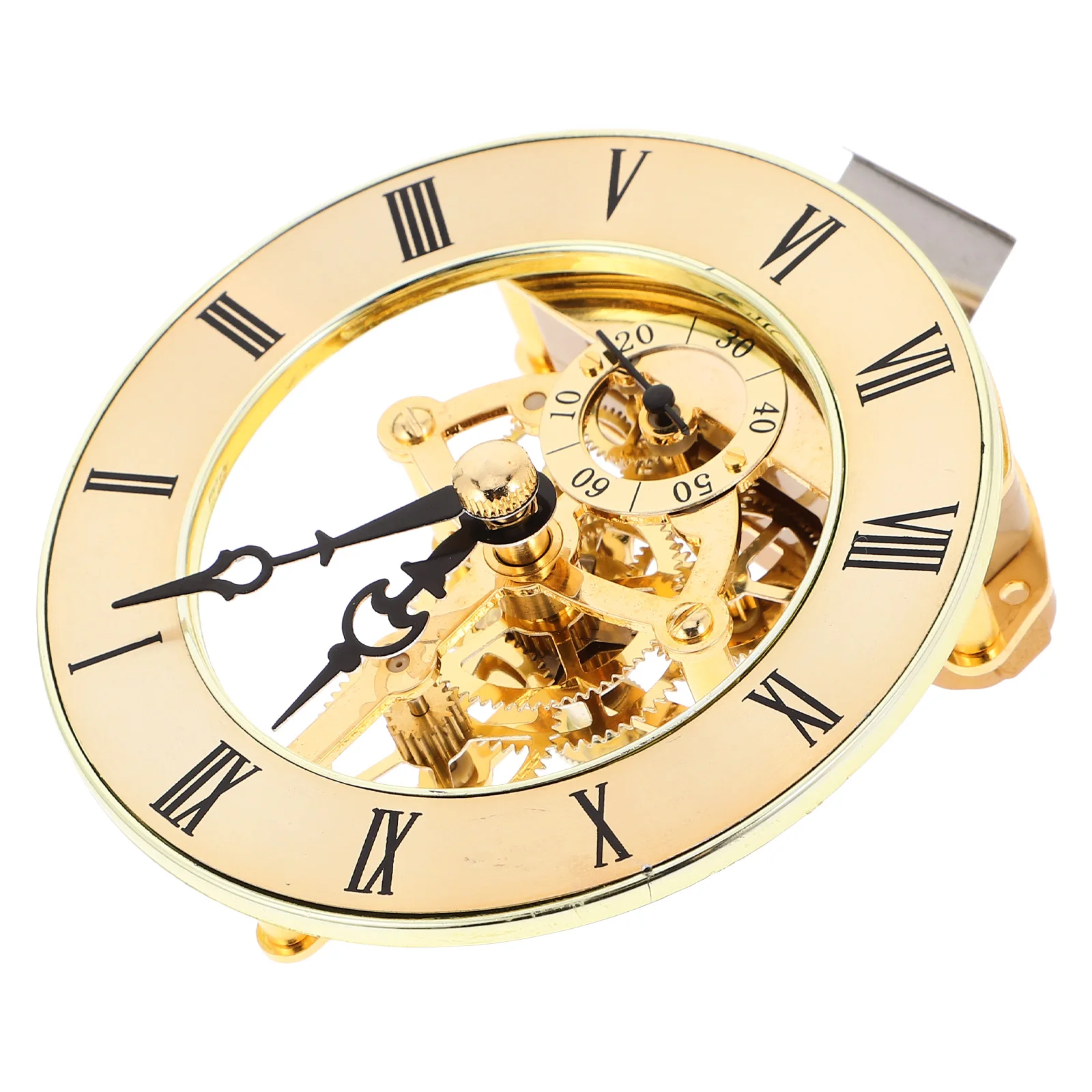 

3.5X3.4 Inch Globe Clock Insert Roman Numeral Operated Movement Replacement For Diy Clock Kits Wall Decor Repair Parts