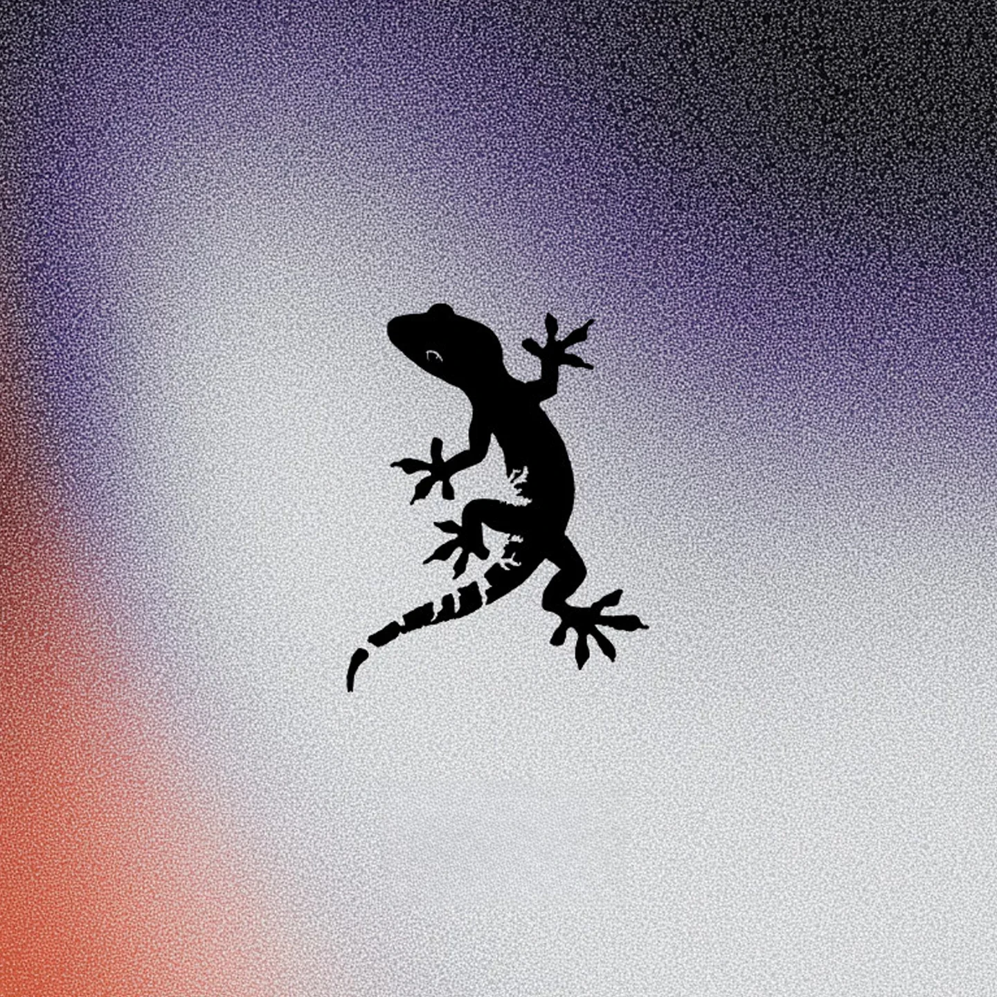 Original Hand Drawn Gecko Hollow Cut Sticker Safety Symbol Waterproof Vinyl Decal for Motorcycle Auto Body Decor
