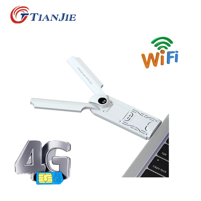 150Mbps Wifi Router 4g Sim Card USB Wireless Modem Signal Amplifier FDD/TDD Internet Routers with Creativity External Antenna