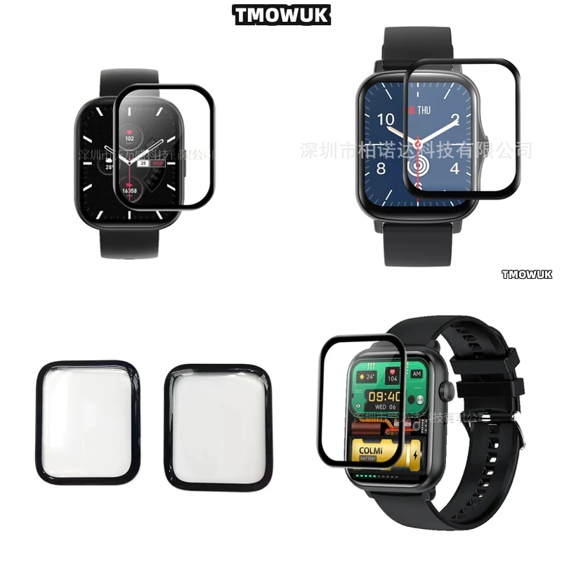 

For Colmi C60 C80 P68 P28 Full Cover Soft Flexible Screen Film, 3D Curved Anti - Scratch PMMA Protection
