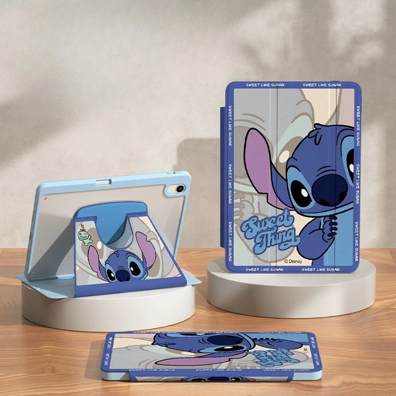 

Stitch for ipad case Funda ipad Air 4 5 10.9in M2 M3 Pro4 5 6 12.9in M4 Tablet Cover Ipad 8/9/10 10.2in A16 11in Protective case