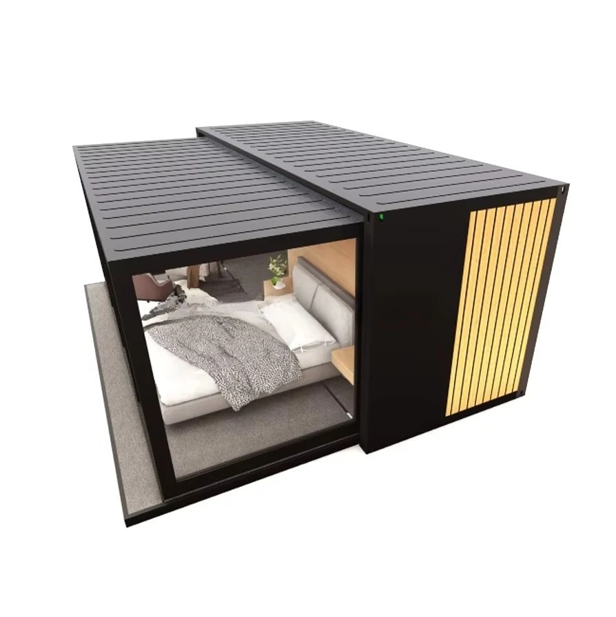 Any Size Custom Prefabricated Modular Container House Portable Cabin With Bathroom Kitchen For Hotel Office Shop Warehouse