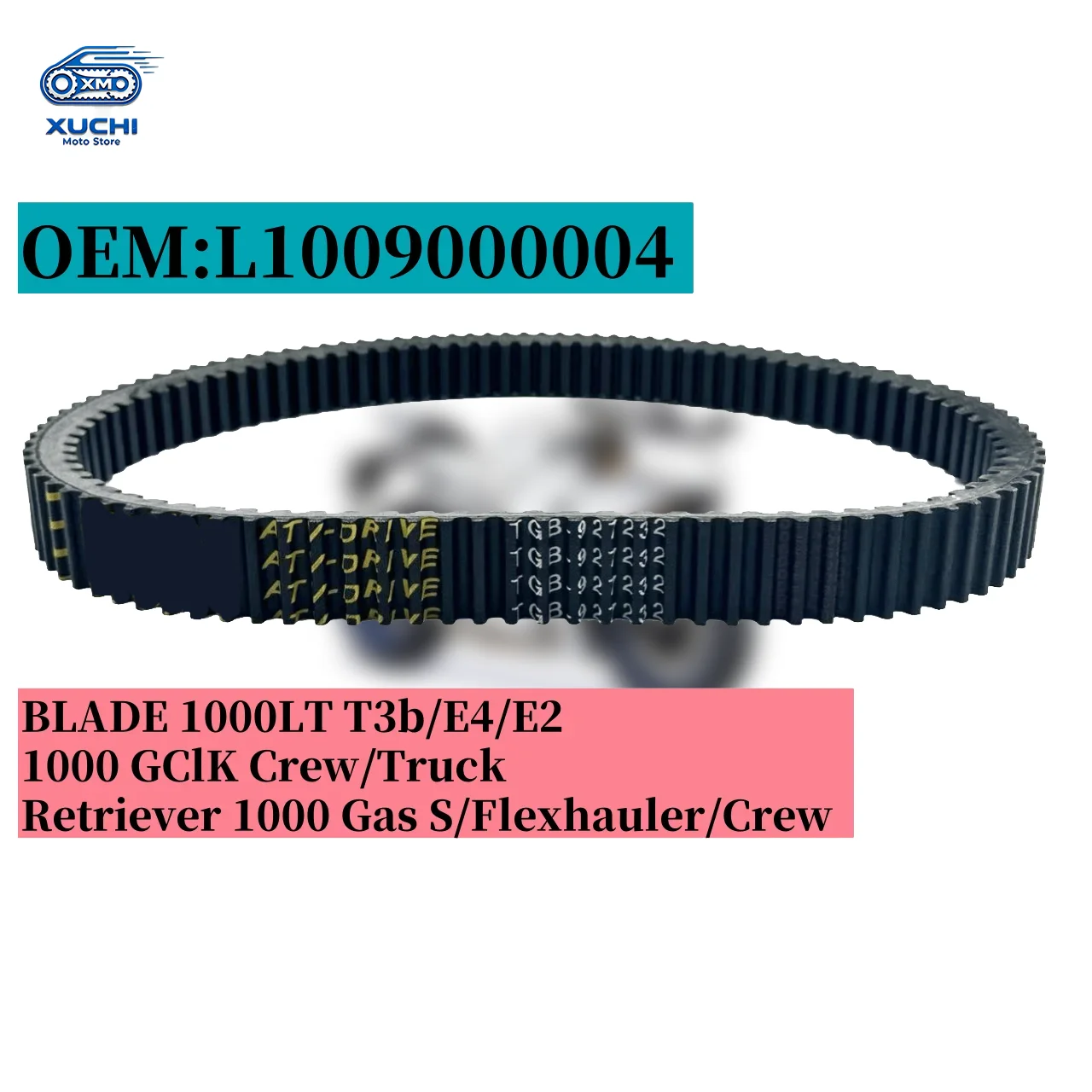 OEM Matching Transmission Band Replacement For TGB 1000 Series Quad Blade 1000I LT EFI 1000LT T3b E2 E4 Retriever Crew Truck Par