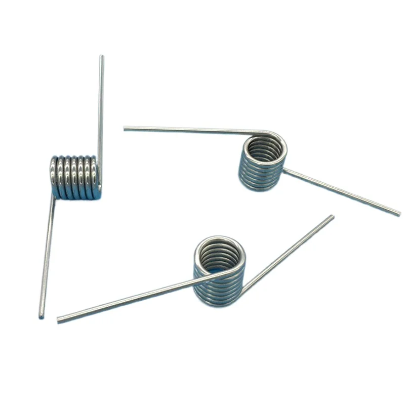 Torsion spring 2.0 stainless steel Outside diameter 14mm angular length 40mm 7 ring torsional spring 10pair