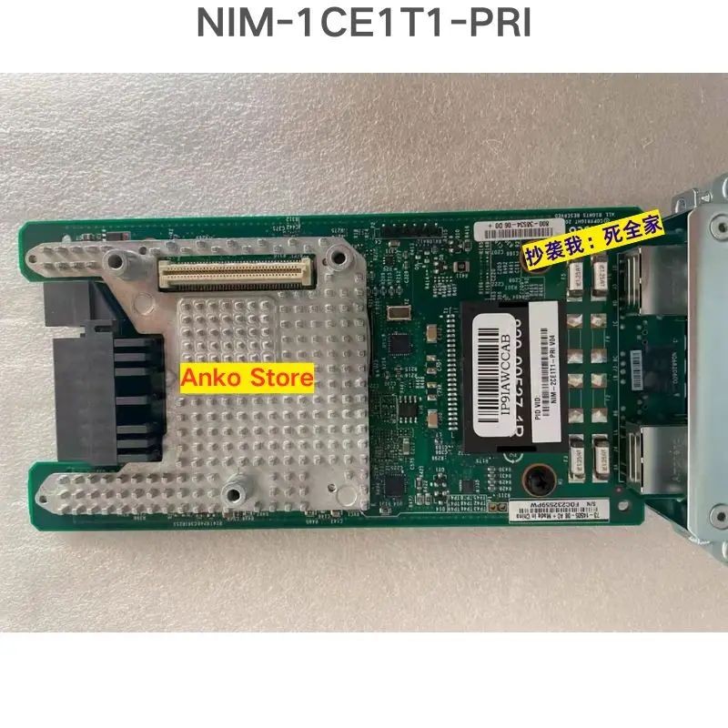 

Second-hand test OK ，NIM-1CE1T1-PRI module
