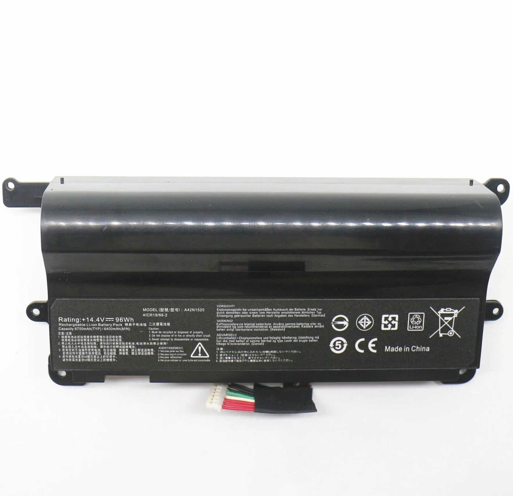 High quality 15V 90Wh A42N1520 New Laptop Battery for G752VY GFX72 GFX72V GFX72VY