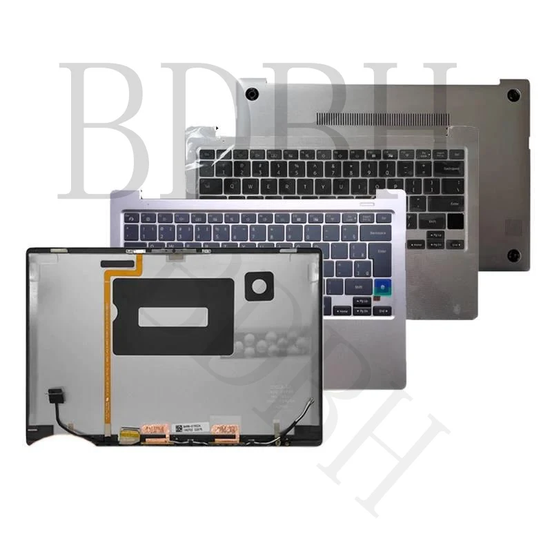 New Laptop LCD Back Cover Keyboard Palm Rest Bottom Cover Hinges Shell for NT730XBE NP730XBE Replacement Parts