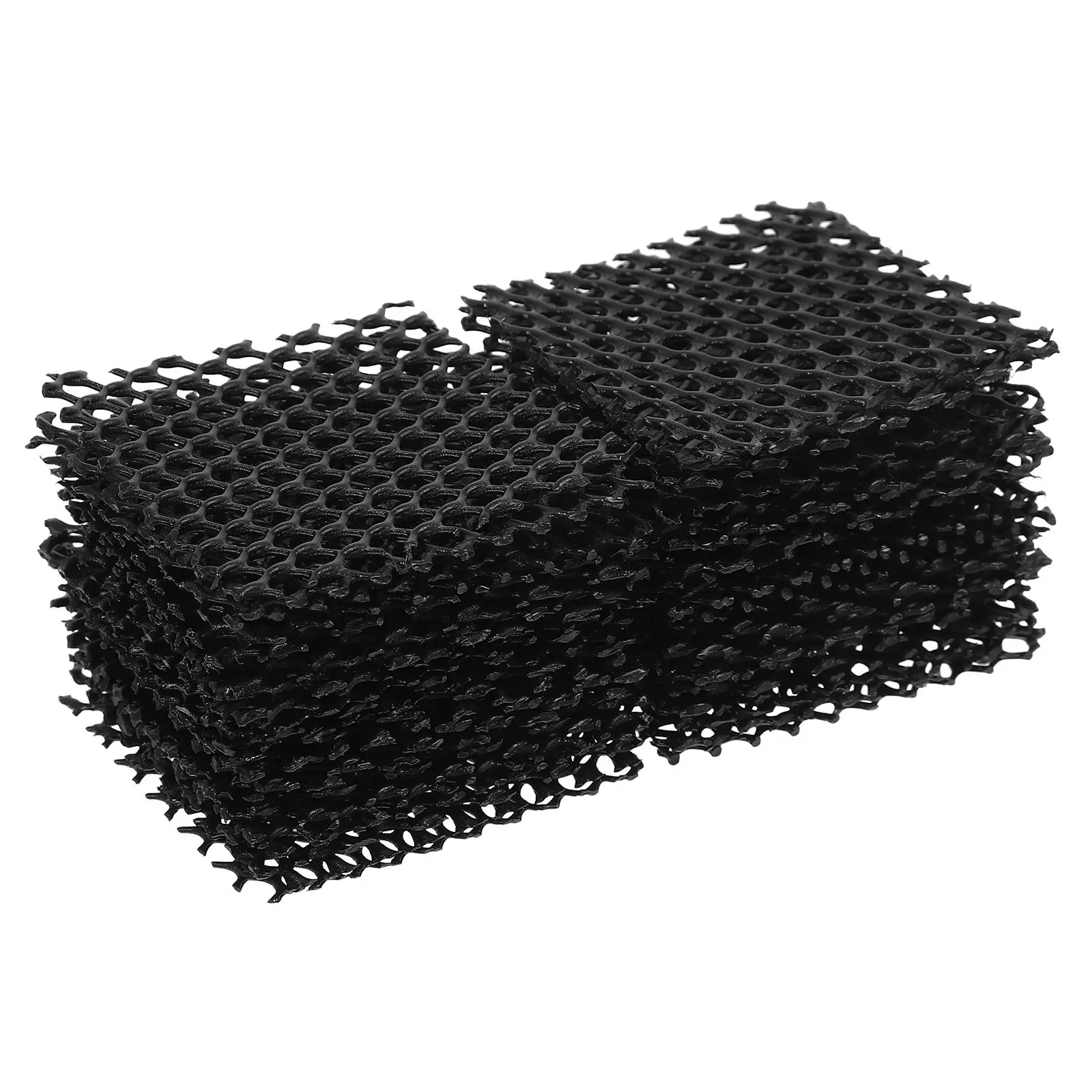 50Pcs Plant Pot Drainage Netting Mesh Pad for Bonsai Flower Pots Bottom Grid Mat Soil Loss Prevention Filter Screen