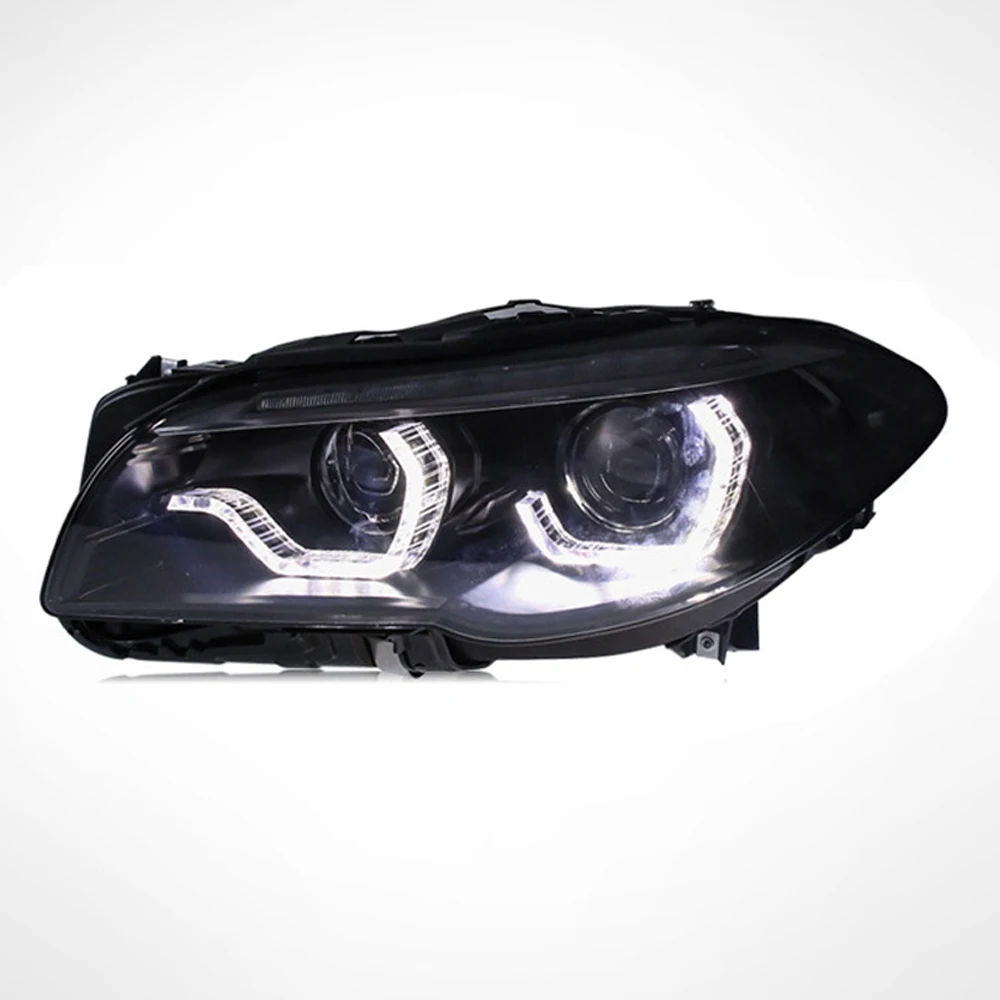 Applicable 11-13 for BMW 5 Series Headlight Assembly F10 Modification LED Spoon Daytime Running Lamp F18 Turn signal
