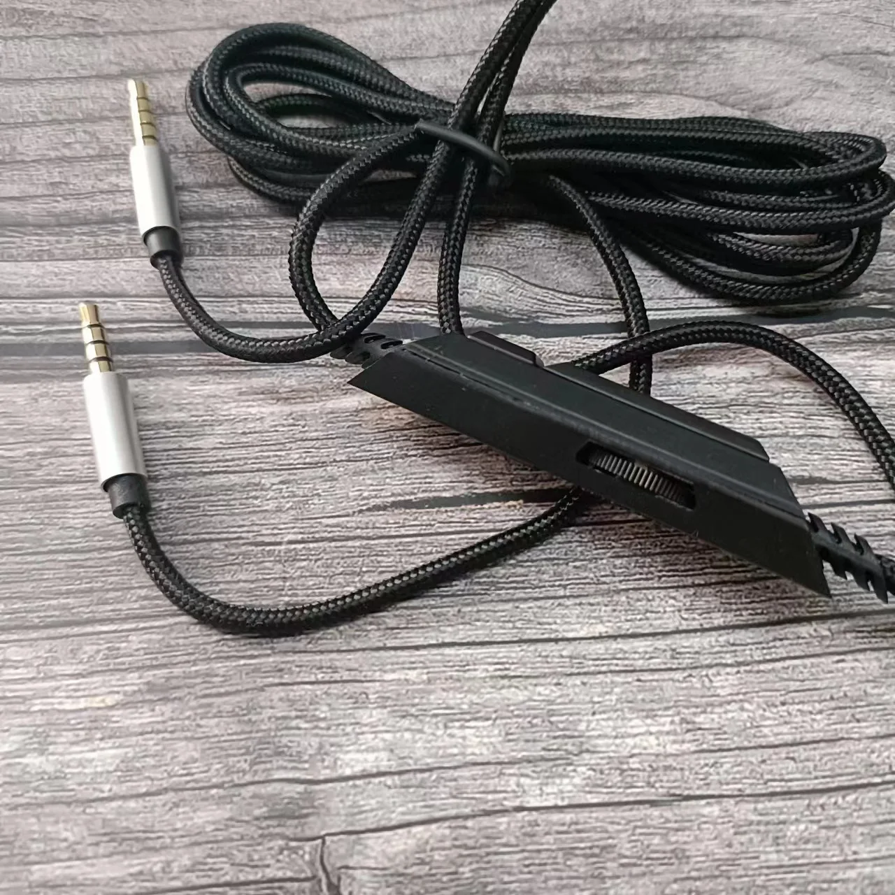 High quality audio cable For Logitech A10/30/A40/A50 Headset Silent tuning AB mode 3.5mm to 3.5mm plug braided wire