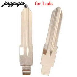 jingyuqin Replacement Folding Flip Remote Car Key Blade KD/VVDI Key Blank for LADA Key Shell Uncut Blade
