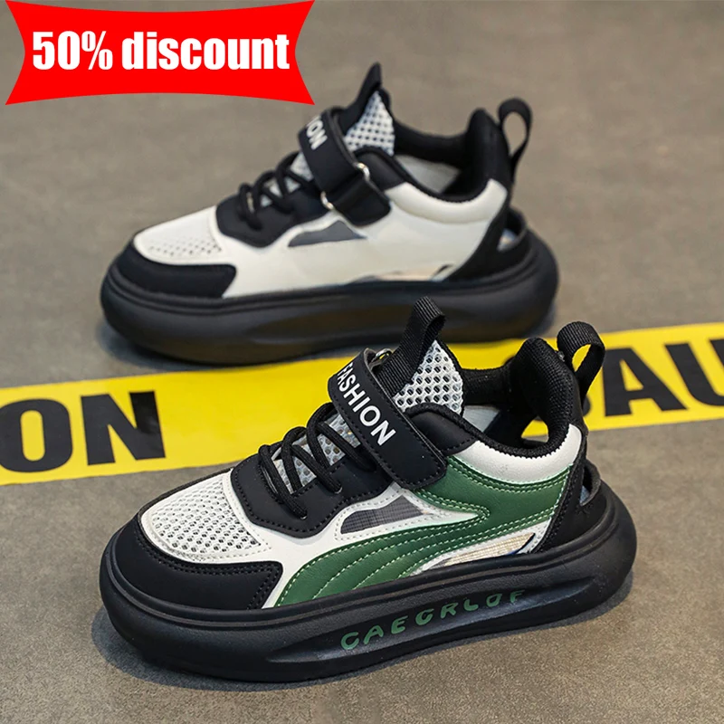 

Children Board Shoes School Sports Fashion Breathable Boys Girls Casual Shoes Outdoor Non Slip Lightweight Mesh Walking Shoes