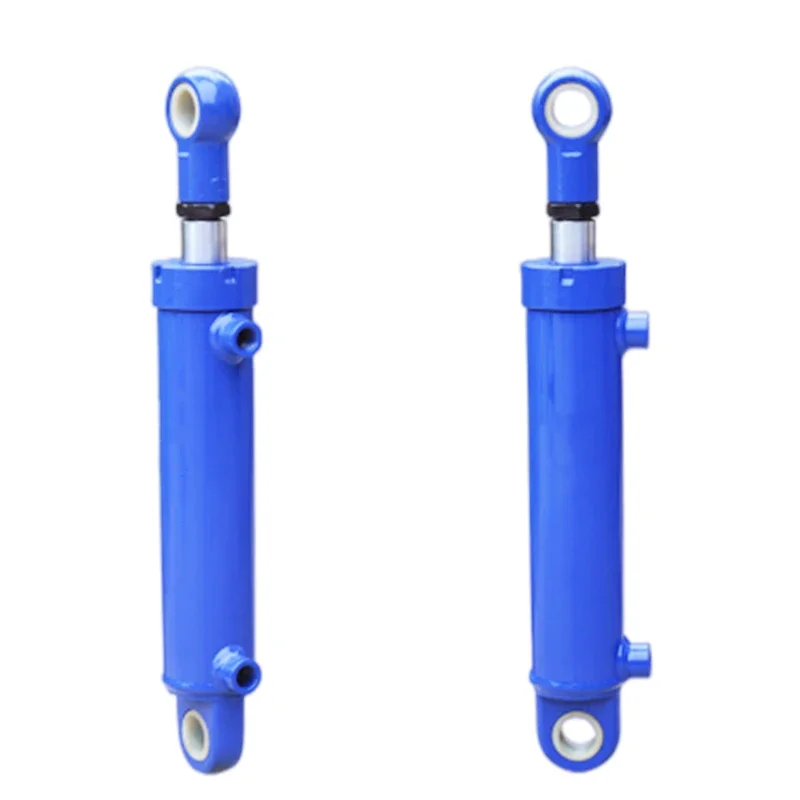 5 Ton Double Acting Hydraulic Cylinder Heavy Duty Lift Hydraulic Jack Hydraulic Station For Diesel Splitting Machine